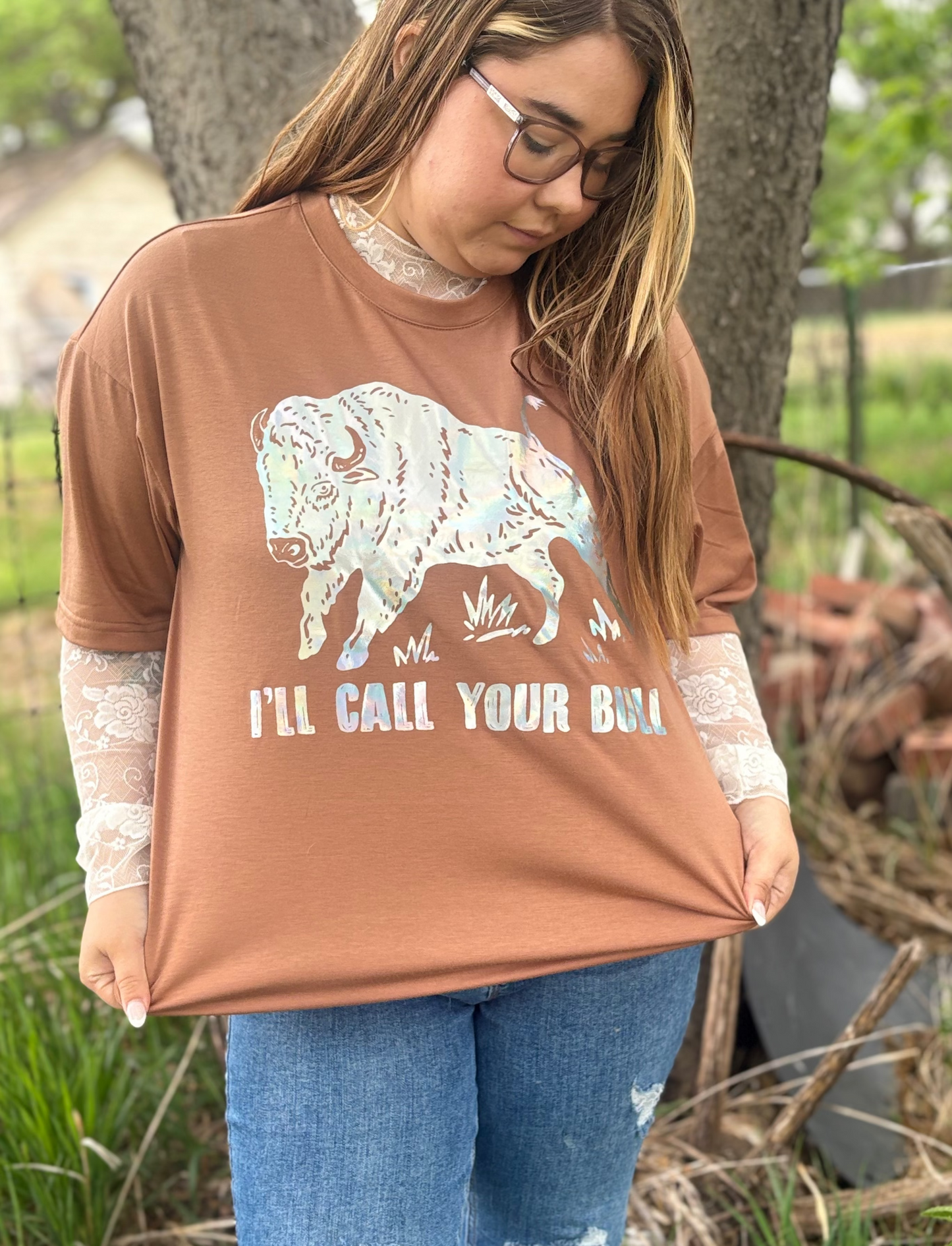 Rowdy Bison Ranch Top