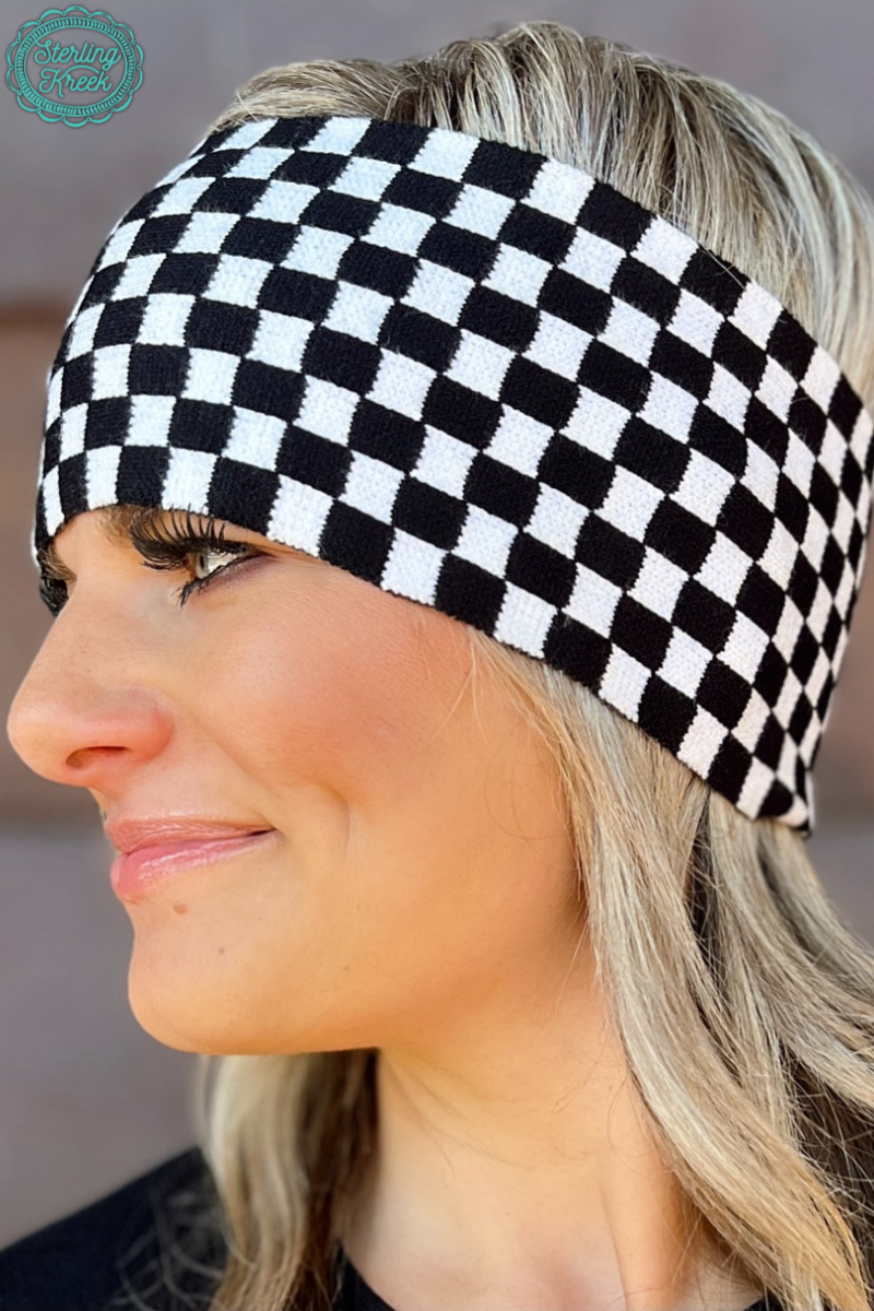 If You Ain't First, You're Last Winter Headband