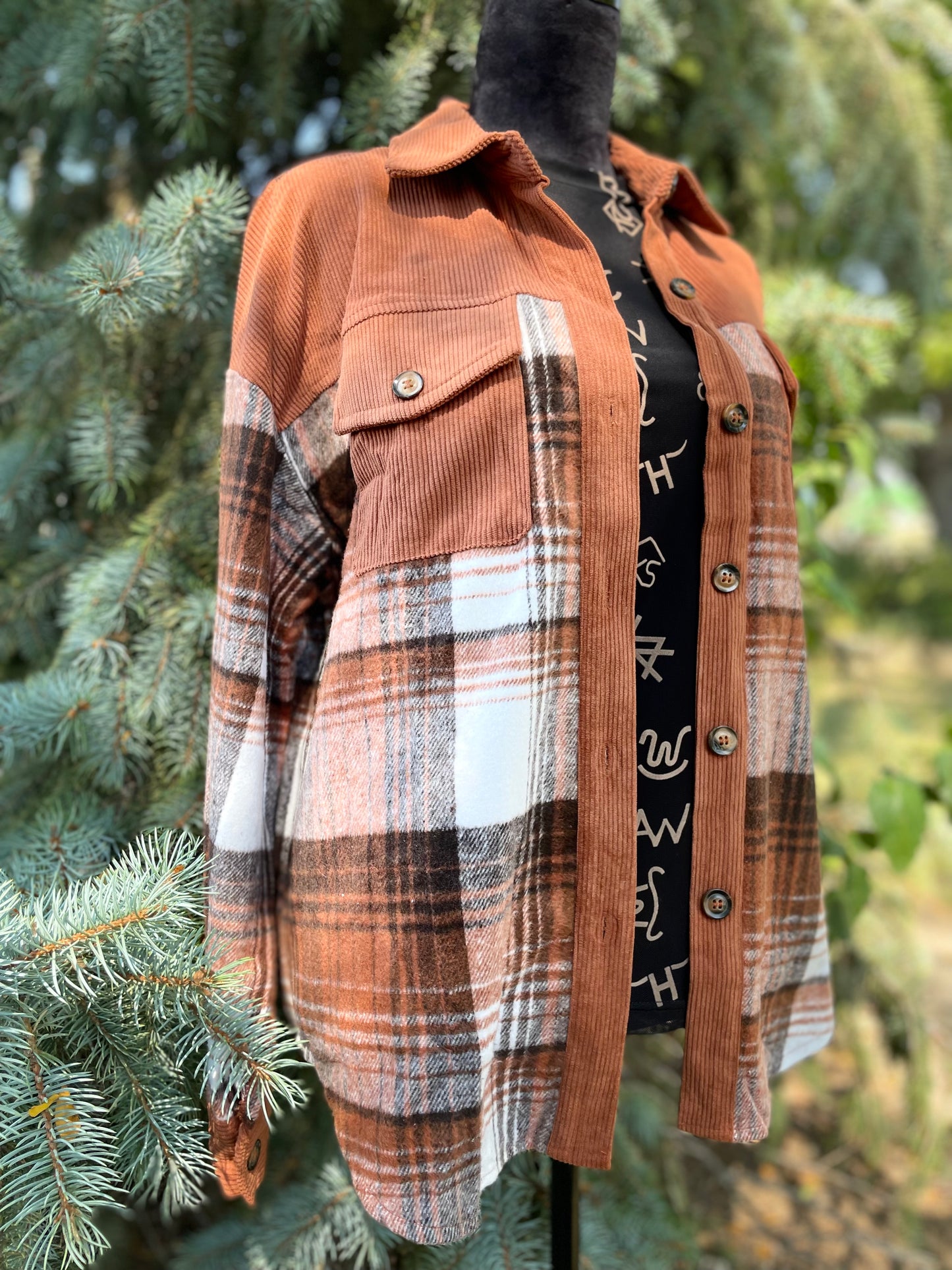 Wild West flannel Shacket