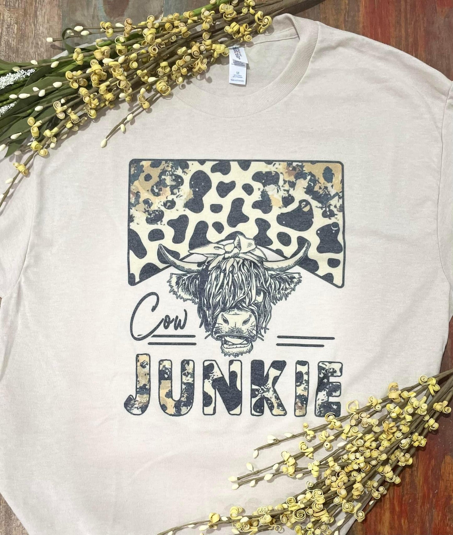 Cow Junkie Graphic Tee