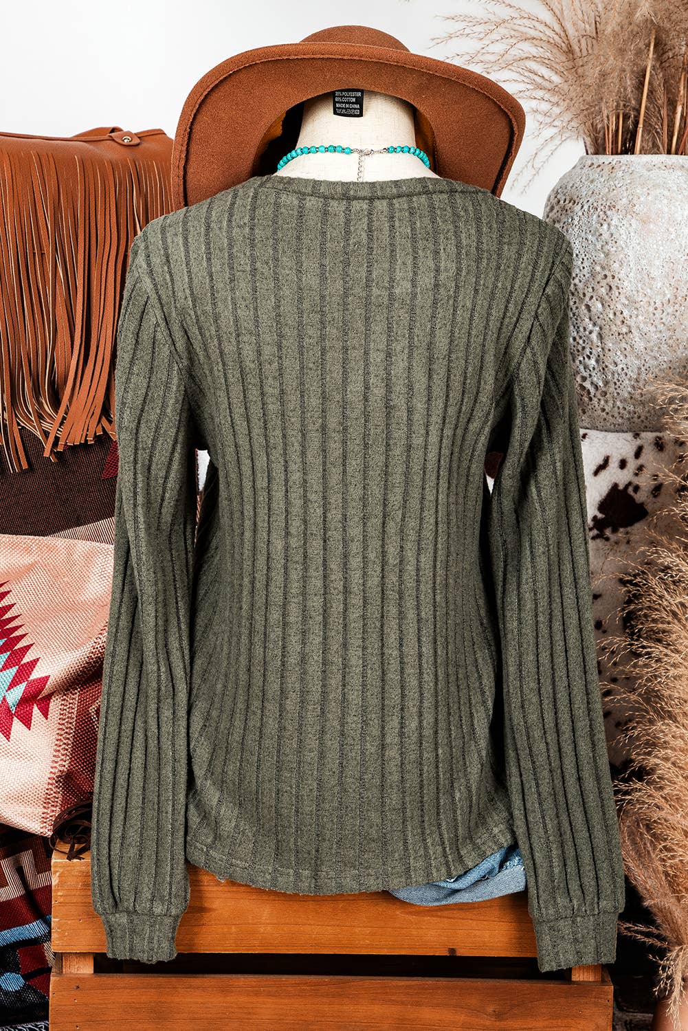 Leopard Patch Top