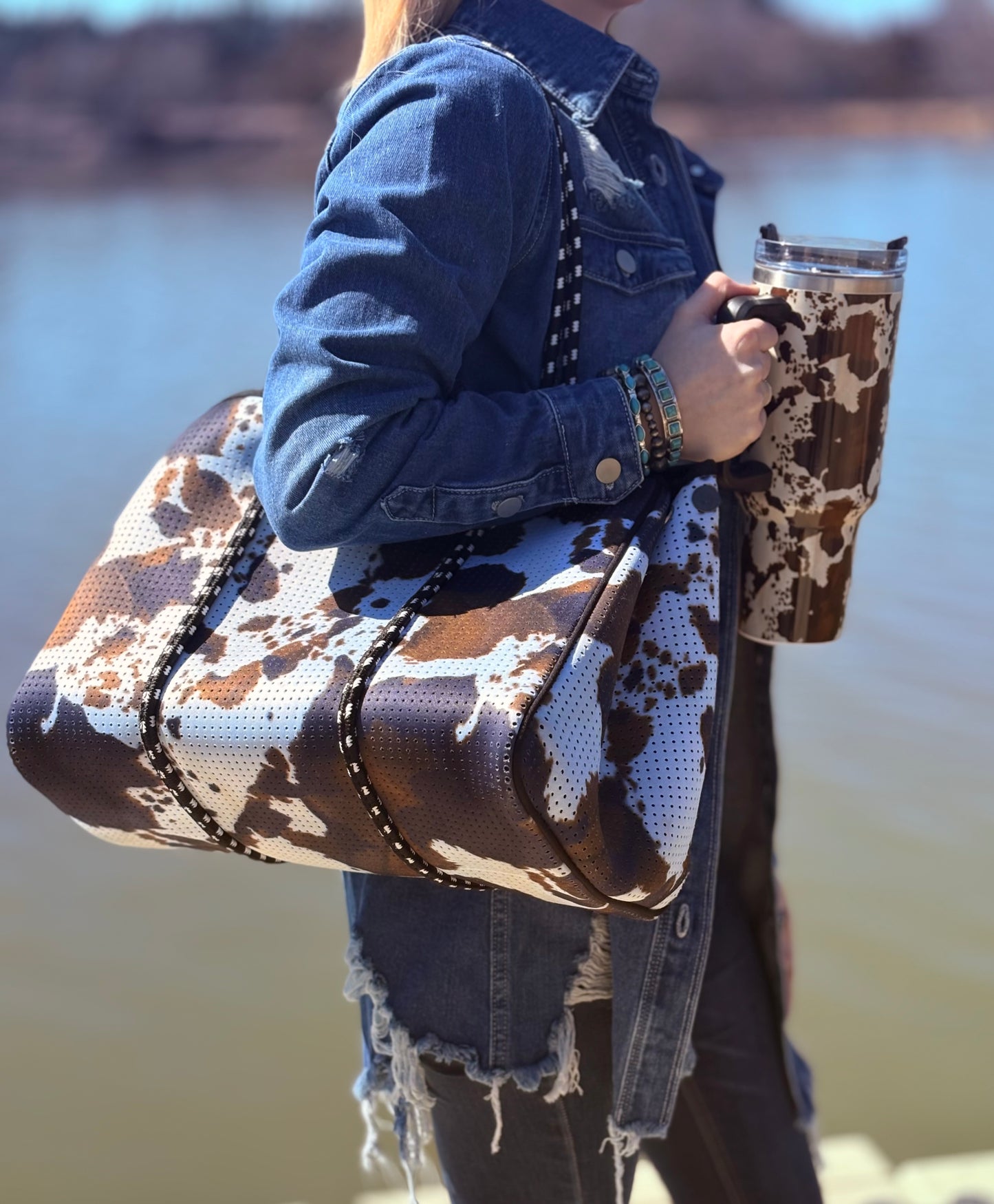 Cowpoke Lake Tote