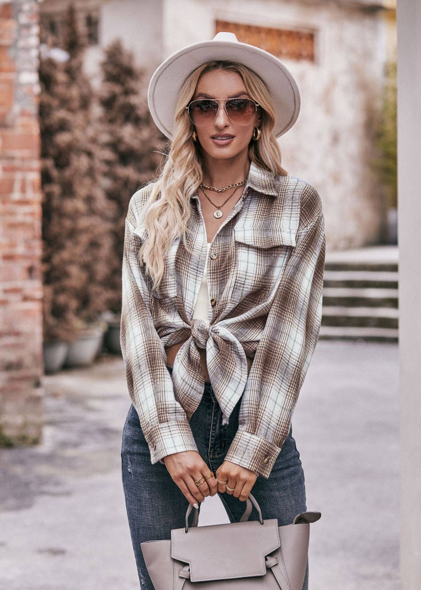 Coffee Vibes flannel