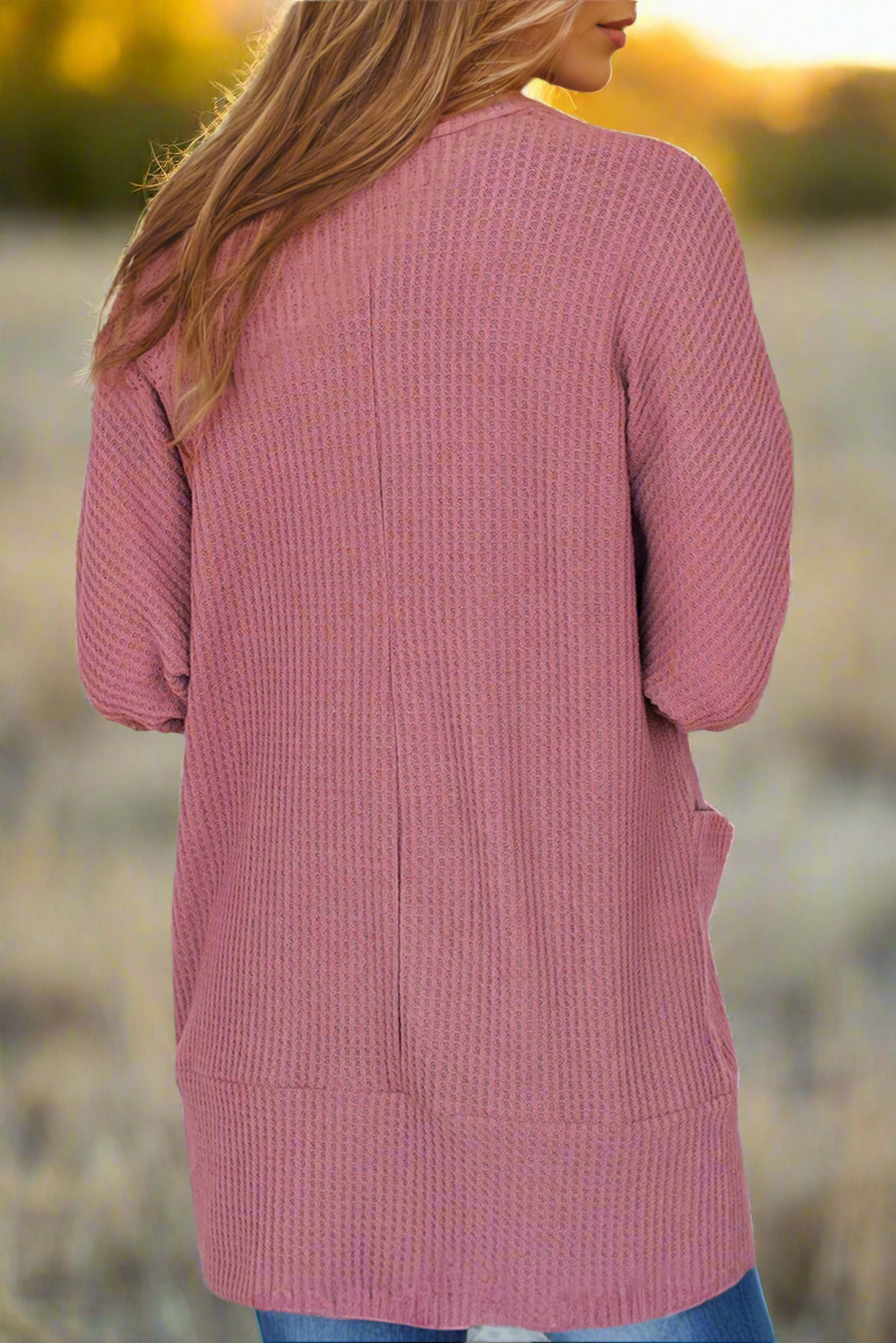 Desert blush Cardigan with Pocket