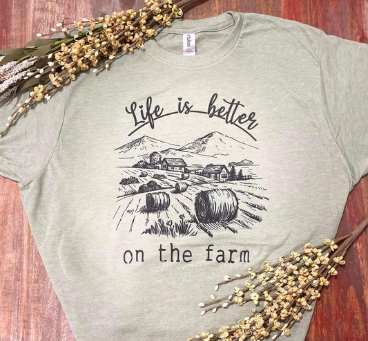 Life on the farm Graphic Tee