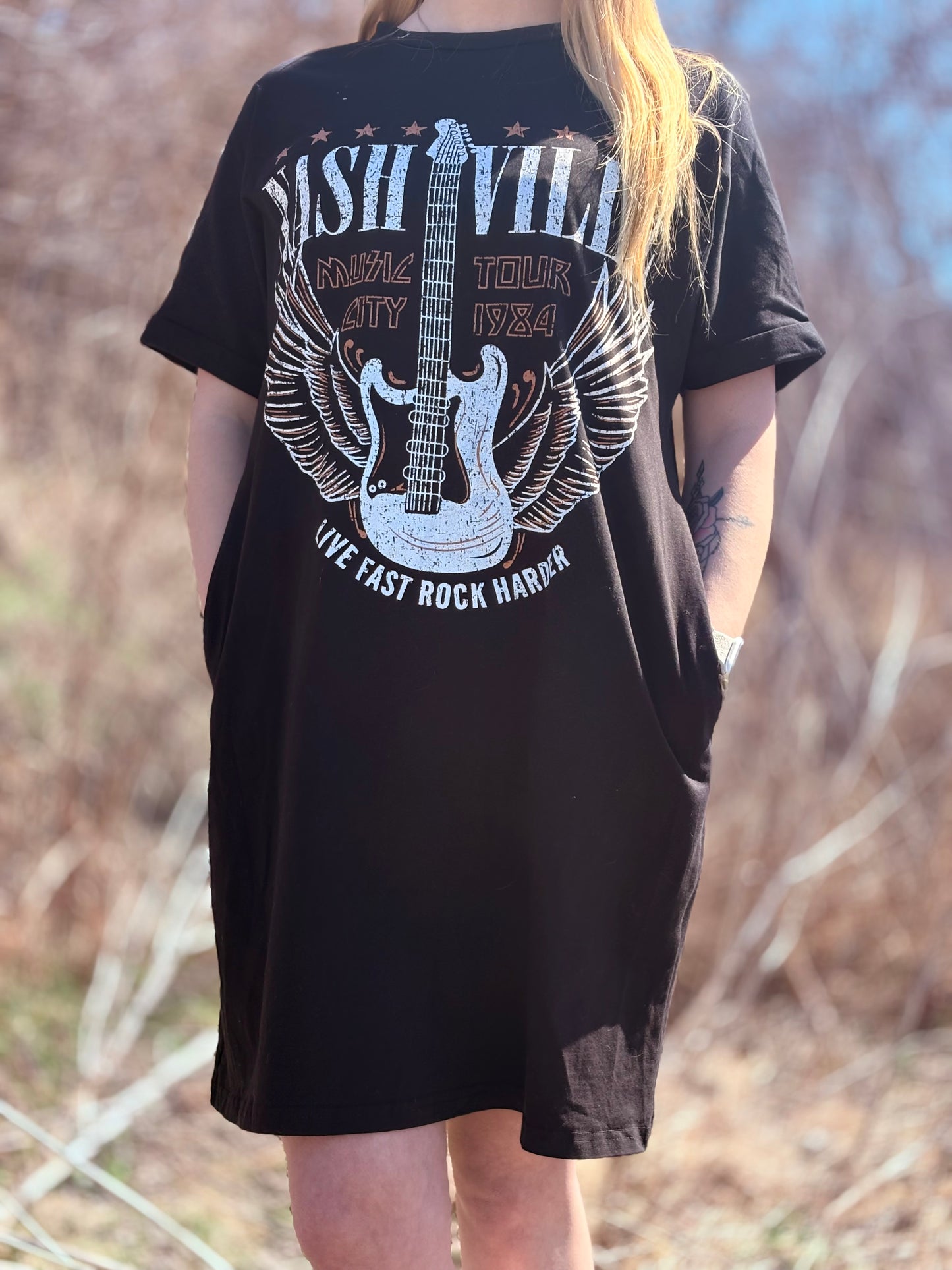Nashville Dreamer T-Shirt Dress