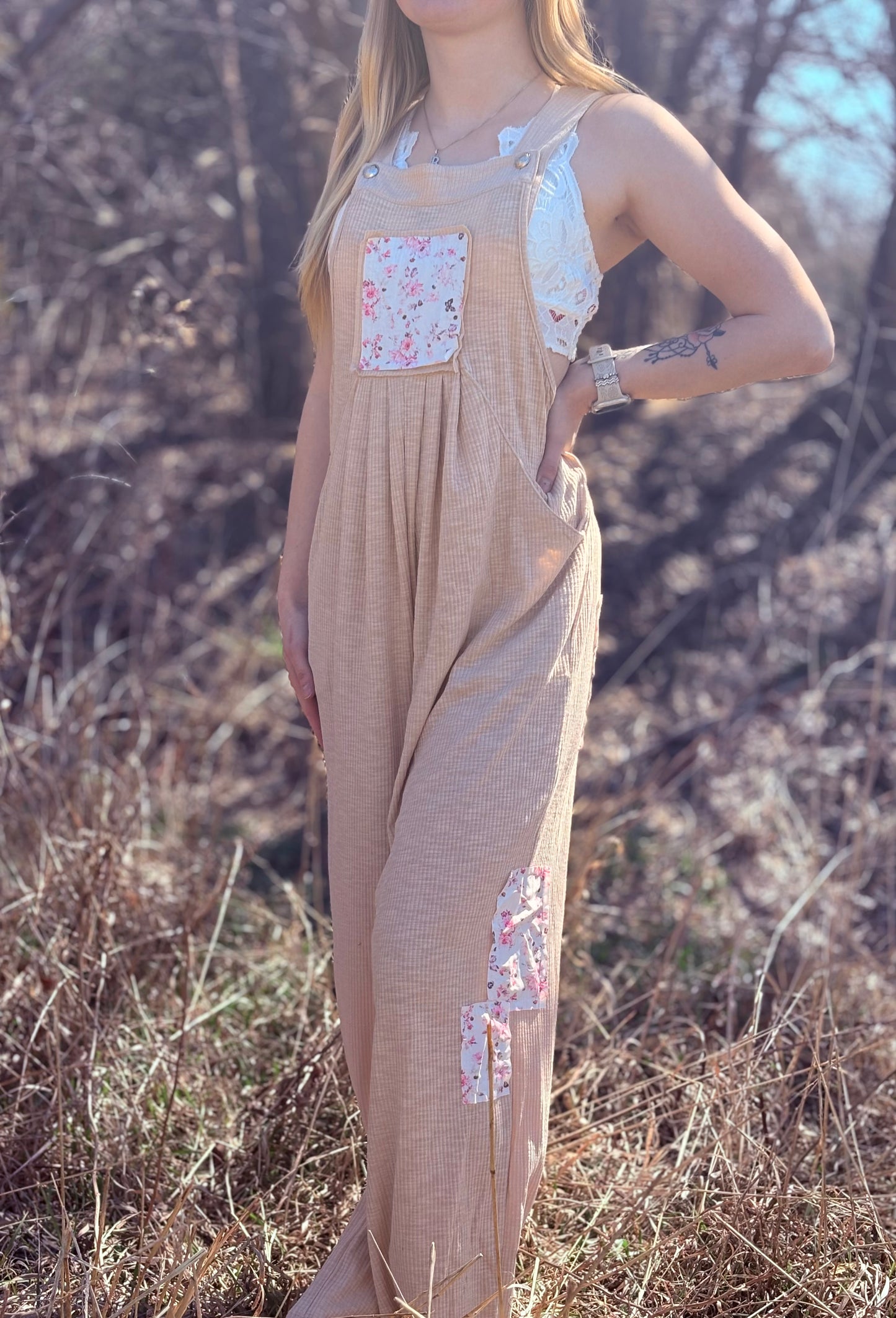 Wildflower Wanderer Wide Leg Jumpsuit