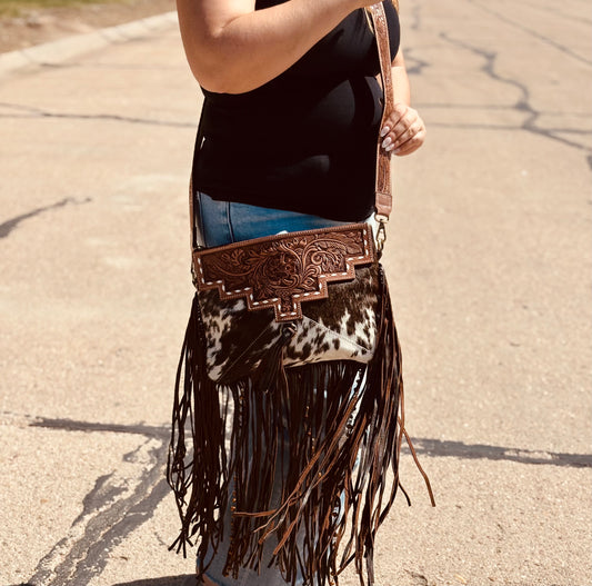 Dixie Bell Cowhide purse