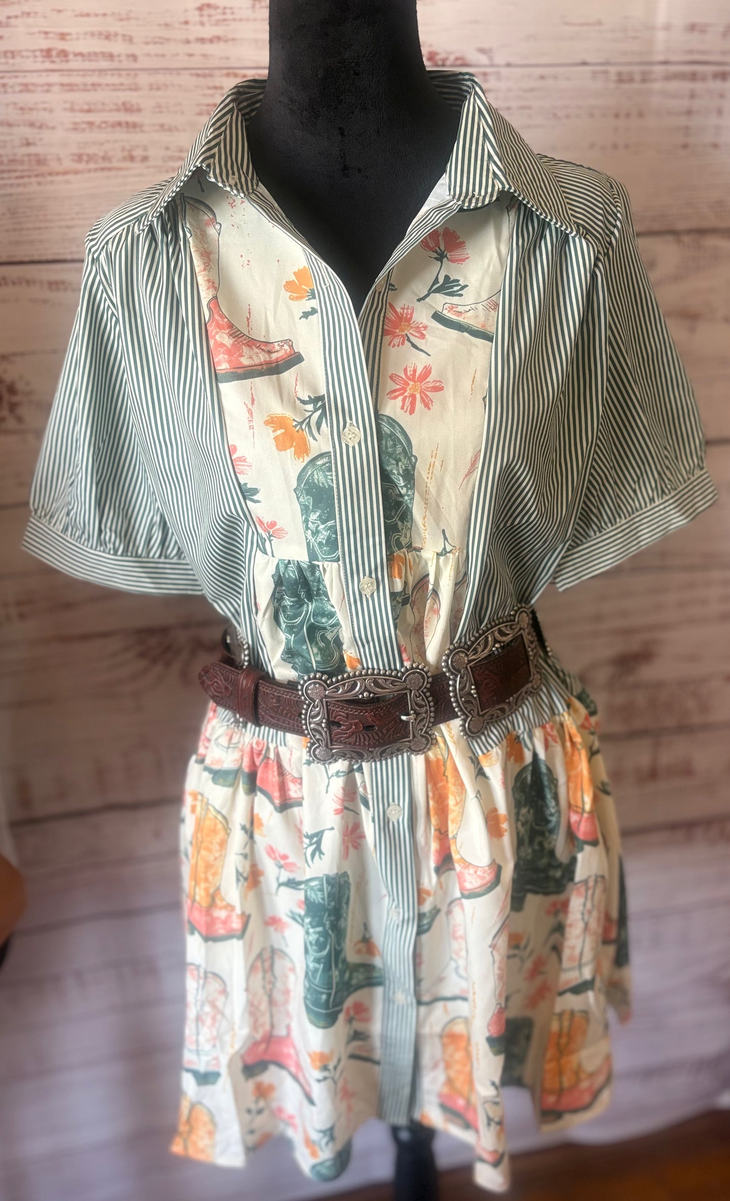 Head over boots dress