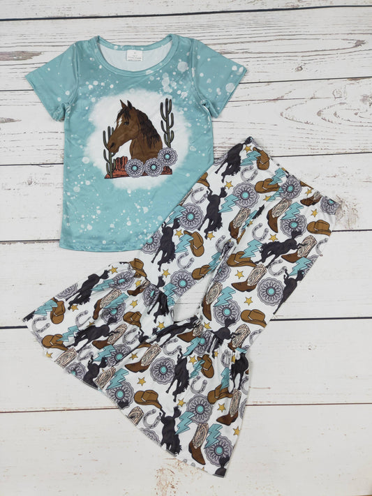Turquoise trots, toddler