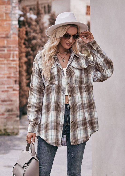 Coffee Vibes flannel